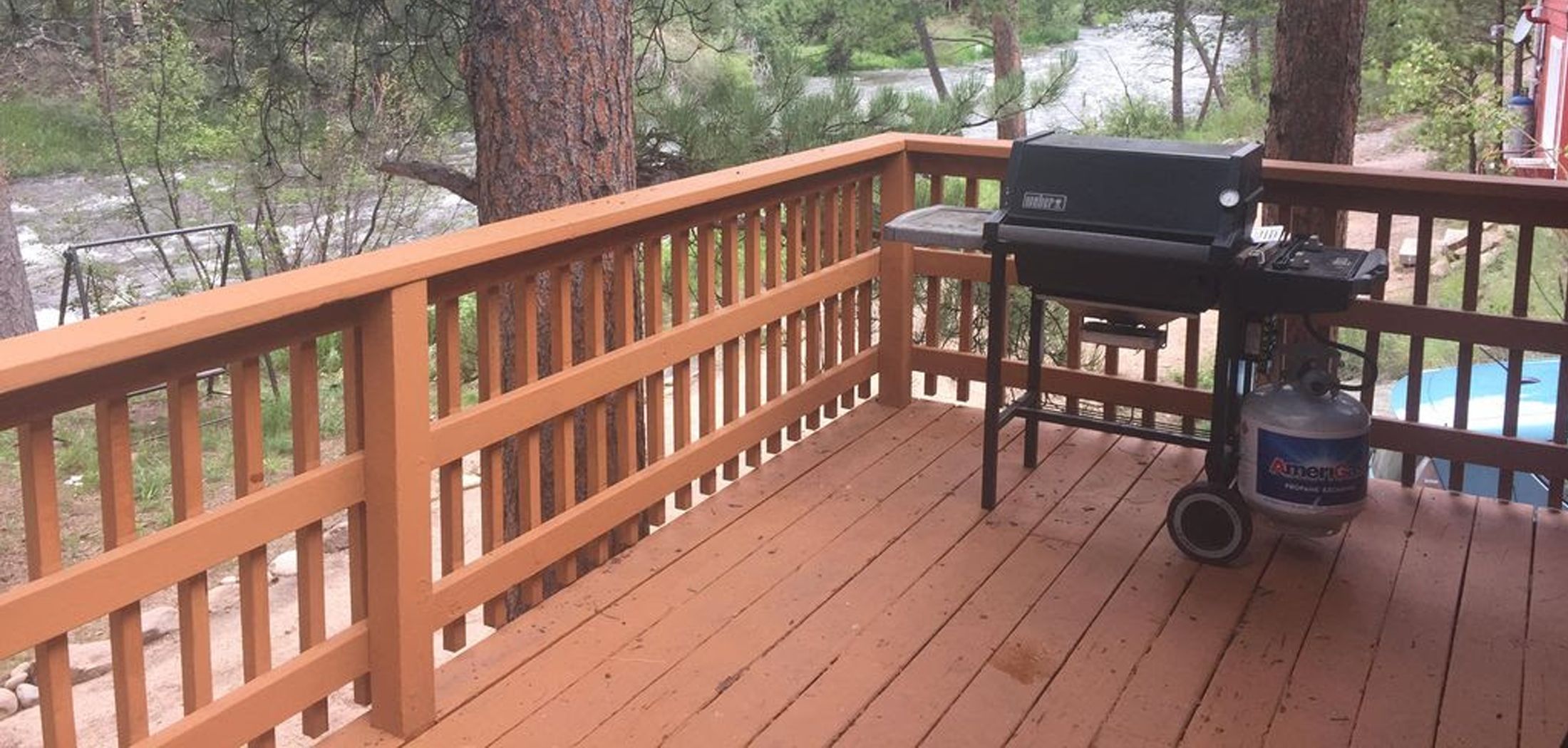 Spectacular View of Gushing Big Thompson River- SeaShell Cottage